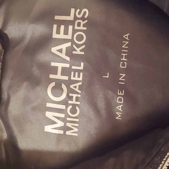 Michael Michael Kors Black Down Jacket - Picture 7 of 10